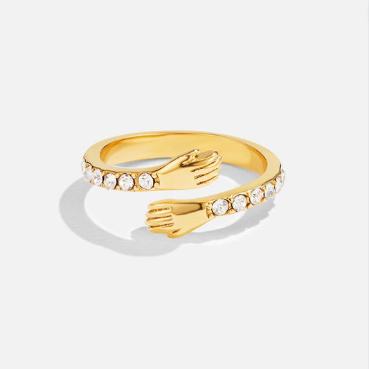 Hug Me Forever Gold Ring