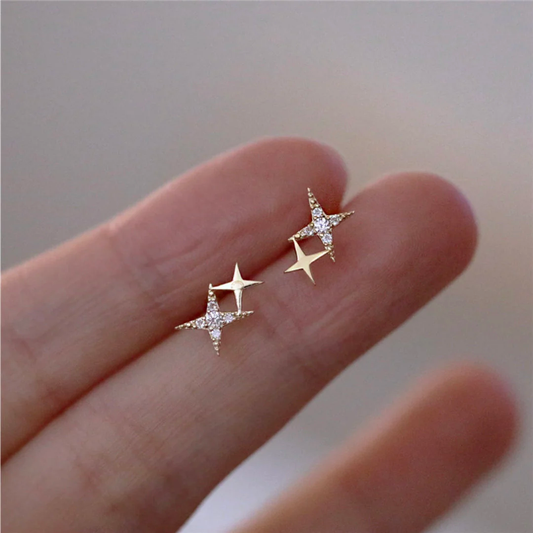 Gold Star Earrings Edition