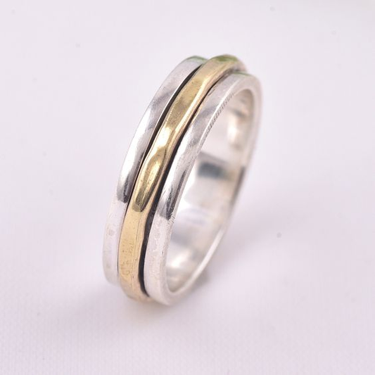 Vintage Fine Gold and Silver Ring