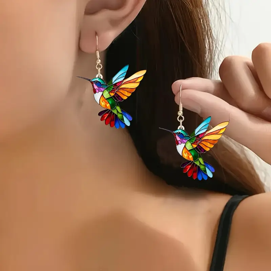 Colibri Colors Light Tropical Design Women's Earrings - Maritza