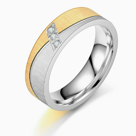 Vintage Bright Zirconia Drop Ring