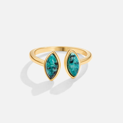 Green Jade Wrap Ring