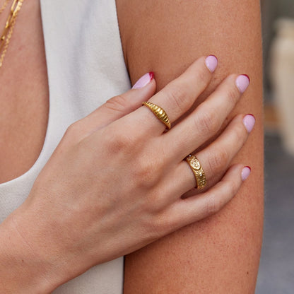 Kaila Mini Crescent Ring
