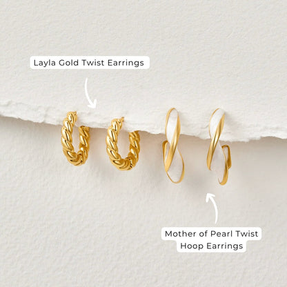 Melusine Luna Twist Earrings