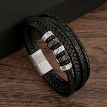 Regal Vintage - Luxury Leather Bracelet