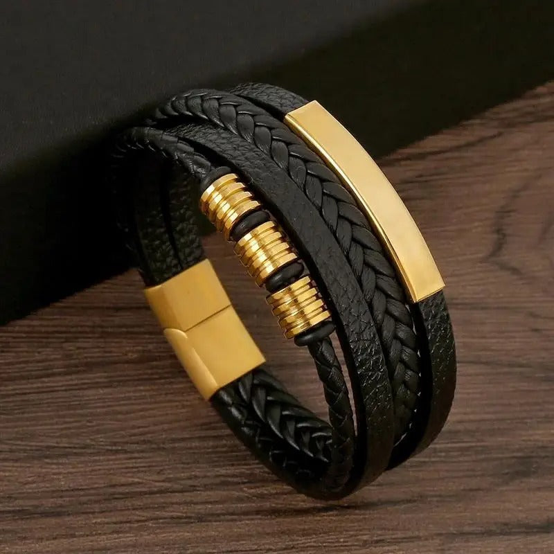 Majestic Vintage - Luxury Leather Bracelet