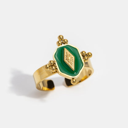 Marina Vintage Geometric Ring