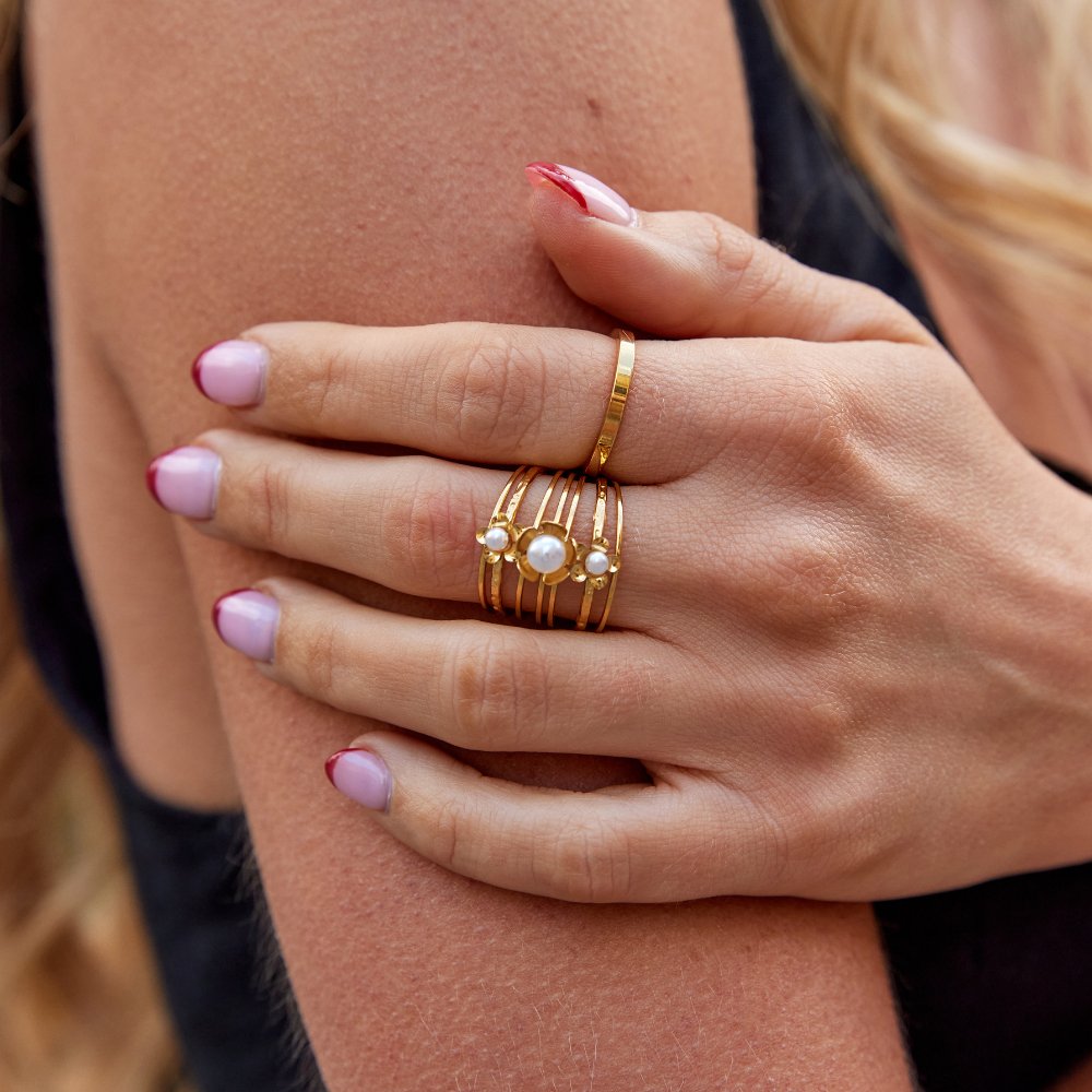 Stackable Pearl Ring