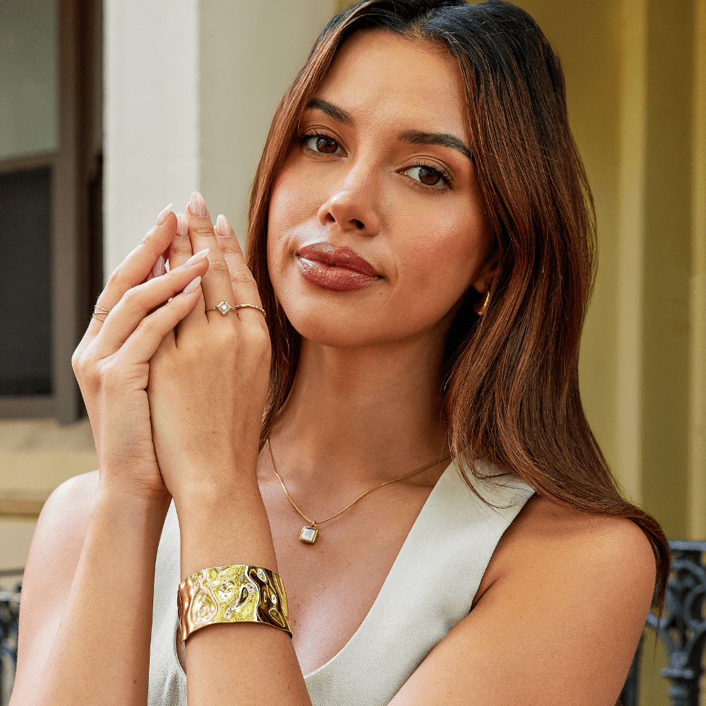 Sofia Diamond-Shaped Ring
