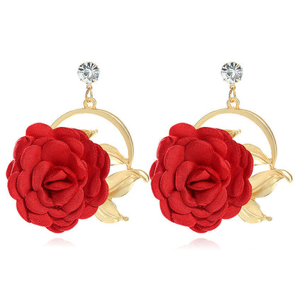 Bellccini RoseGlow Rhinestone Earrings