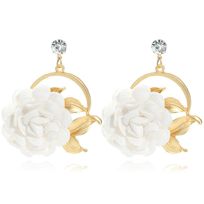 Bellccini RoseGlow Rhinestone Earrings