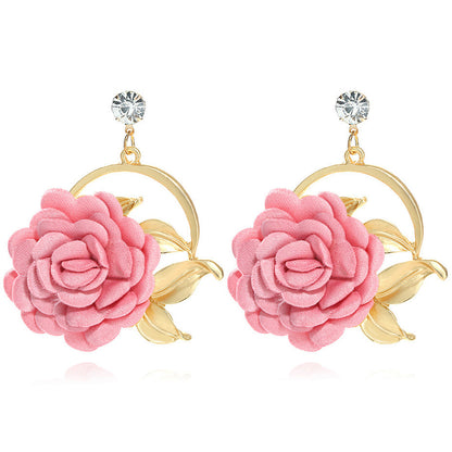 Bellccini RoseGlow Rhinestone Earrings